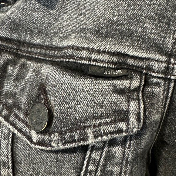 MOTHER The Pocket Bruiser Denim Jacket in Train Stops Medium - Picture 6 of 9